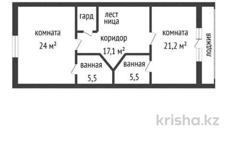 3-комнатная квартира, 189.1 м², 1/3 этаж, Аль-Фараби 19 за 80 млн 〒 в Костанае — фото 4
