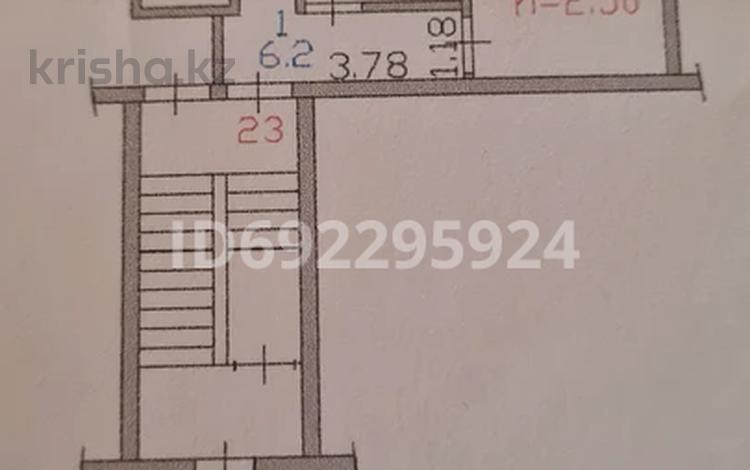 2-комнатная квартира, 43 м², 1/5 этаж, 35 квартал 6