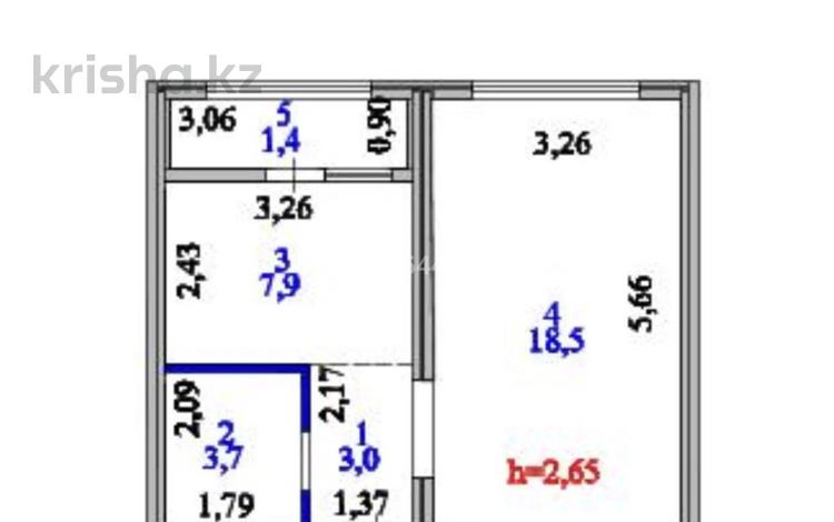 1-комнатная квартира · 34.5 м² · 4/12 этаж, Улы Дала 10 за 21 млн ₸ в Астане, Нура р-н — фото 2