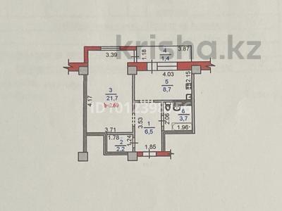 1-бөлмелі пәтер · 48 м² · 6/9 қабат, ул. Оноре де Бальзака 4, бағасы: 45 млн ₸ в Алматы, Бостандыкский р-н