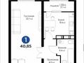 1-бөлмелі пәтер · 41 м² · 6/12 қабат, Анет баба 6, бағасы: 28.5 млн ₸ в Астане, Нура р-н — фото 17
