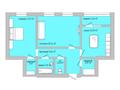 2-комнатная квартира, 75.2 м², 6/9 этаж, Каирбекова 83 за ~ 29.7 млн 〒 в Костанае — фото 2