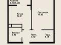 2-комнатная квартира · 46 м² · 6/12 этаж, Макатаева - Байтурсынова — ул. Макатаева,угол ул. Байтурсынова за 41.5 млн ₸ в Алматы, Алмалинский р-н — фото 6