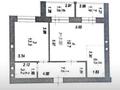 2-комнатная квартира · 53.5 м² · 12 этаж, ​Улица Шамши Калдаяков, 46 46 за 19.5 млн ₸ в Астане, Сарайшык р-н — фото 2