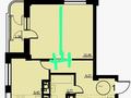2-комнатная квартира · 51 м² · 9/10 этаж, проспект Мустафа Шокай — проспект Кошкарбаева за 19 млн ₸ в Астане, Сарайшык р-н — фото 4