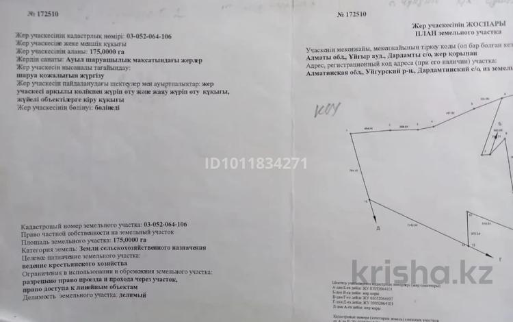Участок · 175 га, Алматинская обл. за 26 млн ₸ — фото 3