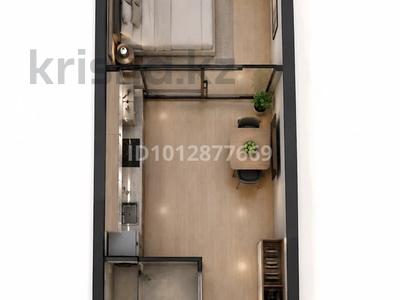 1-комнатная квартира · 38.3 м² · 5/12 этаж, мкр Акбулак, Момышулы 100 за 19.5 млн ₸ в Алматы, Алатауский р-н