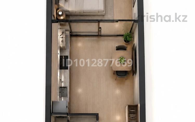 1-комнатная квартира · 38.3 м² · 5/12 этаж, мкр Акбулак, Момышулы 100 за 19.5 млн ₸ в Алматы, Алатауский р-н — фото 2