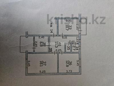 3-комнатная квартира · 70 м² · 2/5 этаж, Пушкина 24 за 50 млн ₸ в Алматы, Медеуский р-н