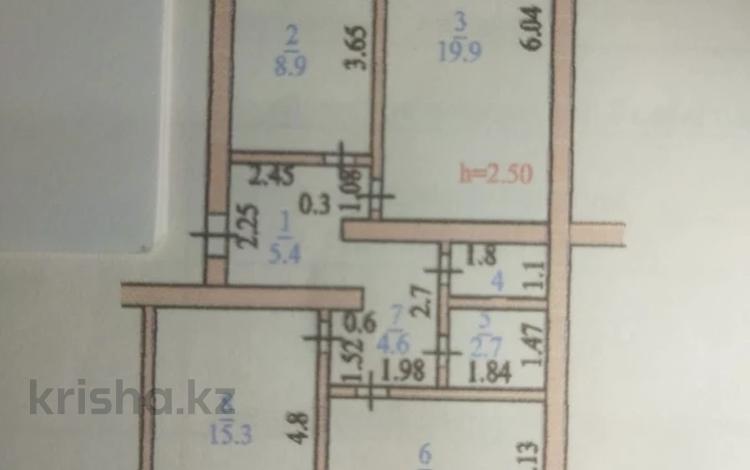 3-комнатная квартира · 75.8 м² · 2/5 этаж, Азия за 30 млн 〒 в Петропавловске — фото 2