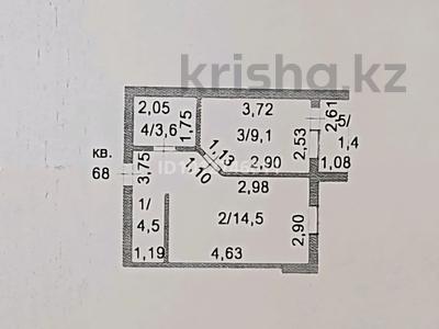 1-бөлмелі пәтер · 32 м² · 5/5 қабат, Лесная поляна 36, бағасы: 14 млн ₸ в Косшы