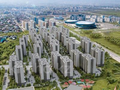 2-комнатная квартира, 53 м², 12/12 этаж, Дарабоз 25а — Рядом с Алматы Арена за 27.9 млн 〒