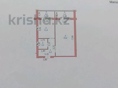 1-комнатная квартира · 54 м² · 4/5 этаж, Желтоксан 1/6 за 20 млн 〒 в Уральске