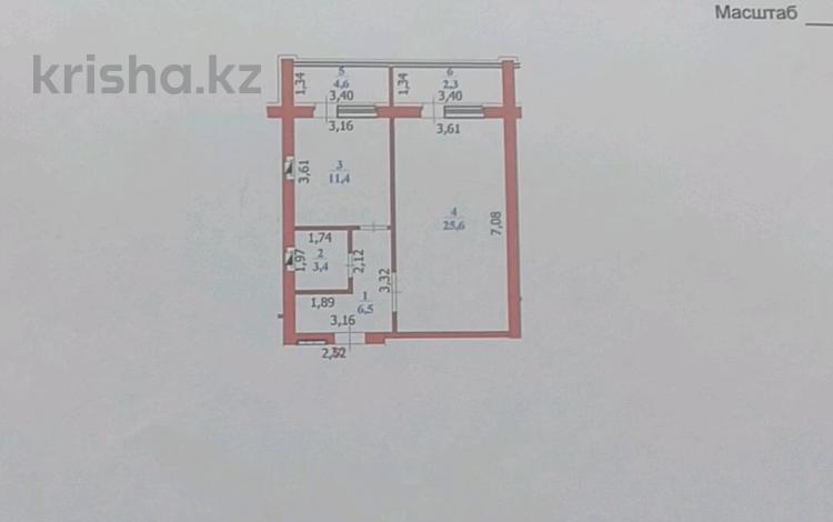 1-бөлмелі пәтер · 54 м² · 4/5 қабат, Желтоксан 1/6, бағасы: 20 млн ₸ в Уральске — фото 23