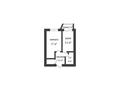 1-комнатная квартира · 37 м² · 1/9 этаж, 4-ый микрорайон за 8.8 млн ₸ в Актобе — фото 6