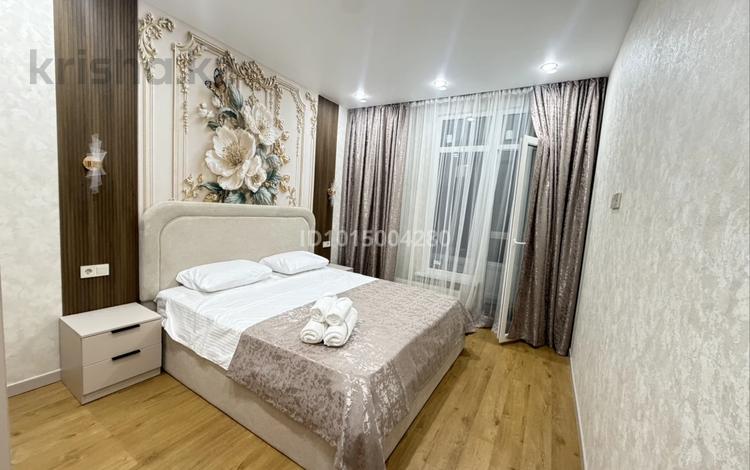 2-комнатная квартира · 55 м² · 3/16 этаж, Каныша Сатпаева 90/55Б за 25 000 ₸ в Алматы, Бостандыкский р-н — фото 2