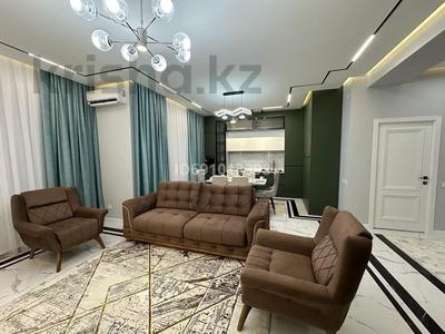 3-комнатная квартира, 78.8 м², 1/3 этаж посуточно, Әлқожа Ата 15 — Напротив Royal Grand Hotel за 30 000 〒 в Туркестане