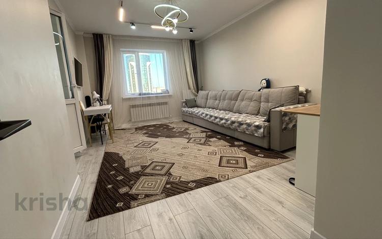 1-комнатная квартира · 46.7 м² · 10/14 этаж, Чингиз Айтматова 27 за 23.5 млн ₸ в Астане, Есильский р-н — фото 2