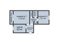2-комнатная квартира · 53.4 м² · 2/5 этаж, Баймагамбетова за 25.5 млн ₸ в Костанае — фото 2