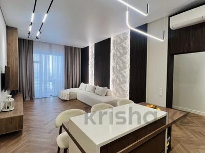 2-комнатная квартира · 86 м² · 9/9 этаж, Аль-Фараби 69 за 1.9 млн 〒 в Алматы, Бостандыкский р-н