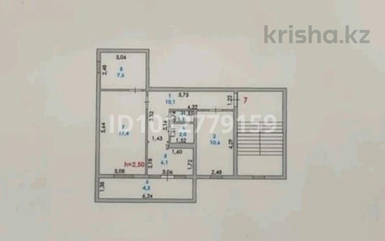 3-бөлмелі пәтер · 59.2 м² · 3/5 қабат, Привокзальный 3А 5а, бағасы: 15 млн ₸ в Атырау, мкр Привокзальный-3А — фото 2
