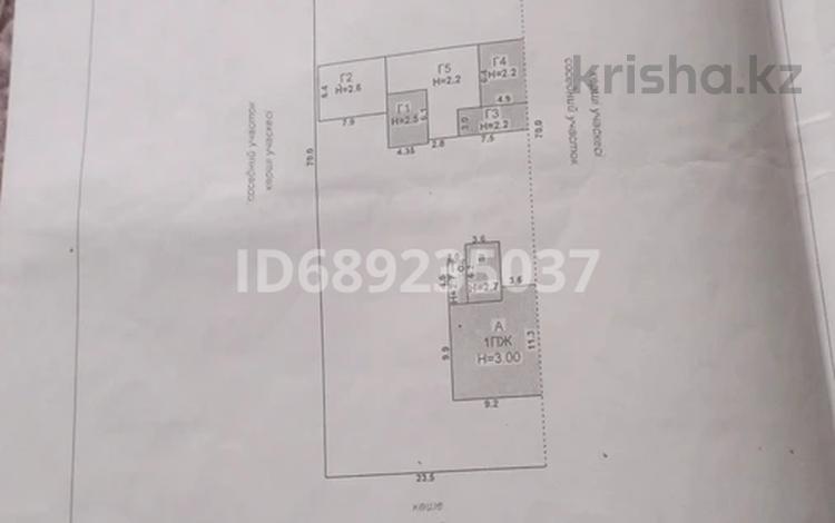 Часть дома · 3 комнаты · 76.5 м² · 1645 сот., Комсомольская 18/1 — Дом находится в поселке Заречное от киевки(п.нура) 17км за 4.5 млн 〒 в Киевке — фото 2