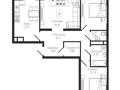 3-бөлмелі пәтер · 81.93 м² · 4/9 қабат, Толеметова 106/3, бағасы: ~ 35.1 млн ₸ в Шымкенте, Абайский р-н — фото 2