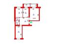 3-комнатная квартира · 93 м² · 7/9 этаж, Шамши Калдаяков 25Б за ~ 49.3 млн ₸ в Астане, Сарайшык р-н — фото 7