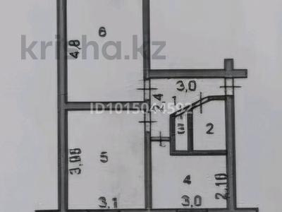 2-бөлмелі пәтер · 44 м² · 5/5 қабат, Конаева 2, бағасы: 11 млн ₸ в Шу
