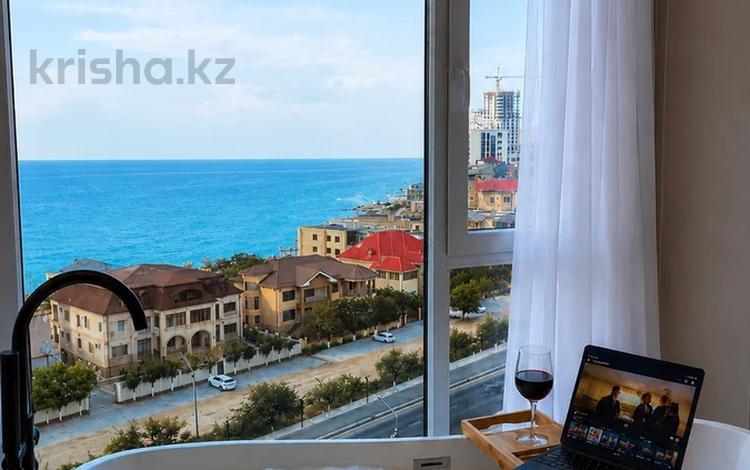 2-комнатная квартира · 50 м² · 9/10 этаж, 4-й мкр 9 — Вид на море за 25 000 ₸ в Актау — фото 31