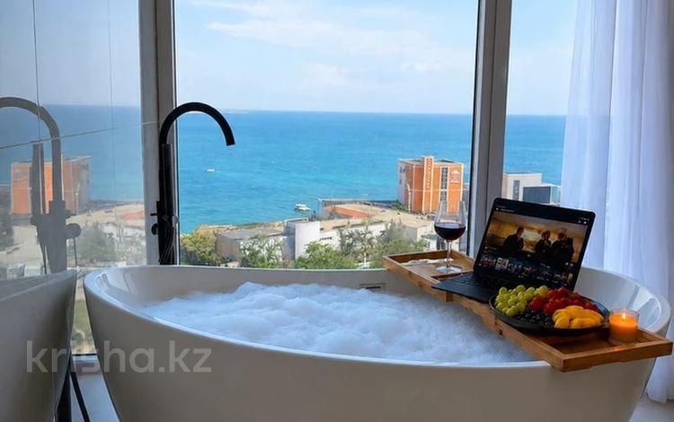1-комнатная квартира · 50 м² · 10/10 этаж, 4-й мкр 9 — Вид на море за 15 000 ₸ в Актау — фото 59