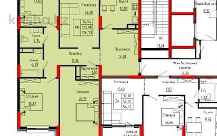 4-комнатная квартира · 125 м², Е 908 22 — Улы Дала и Толе би за ~ 52.9 млн ₸ в Астане, Нура р-н — фото 2