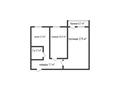 2-бөлмелі пәтер · 45.8 м² · 9/9 қабат, Корчагина 114, бағасы: 8.5 млн ₸ в Рудном — фото 12
