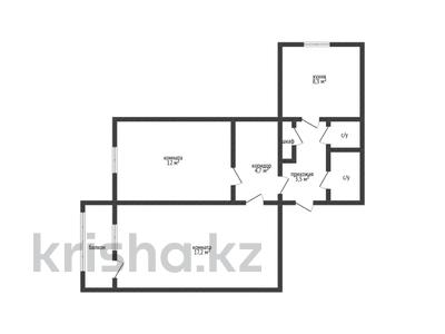 2-комнатная квартира · 49.5 м² · 6/6 этаж, сералина 42 за 18.5 млн ₸ в Костанае