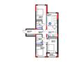 4-бөлмелі пәтер · 86.22 м², Е 354 5, бағасы: ~ 47.8 млн ₸ в Астане, Есильский р-н — фото 3