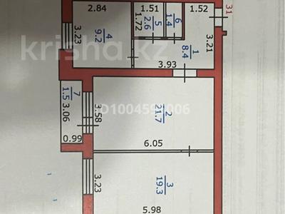 2-комнатная квартира · 64.1 м² · 3/5 этаж, 4 микрорайон 37 за 13.5 млн ₸ в Риддере