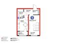 1-бөлмелі пәтер · 43.7 м² · 4/6 қабат, мкр Дарабоз, Бауыржана Момышулы 11/12а, бағасы: 35 млн ₸ в Алматы, Алатауский р-н — фото 3