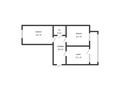2-комнатная квартира · 68 м² · 1/4 этаж, Герасимова 1/1 за 39.5 млн ₸ в Костанае — фото 16