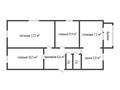 3-бөлмелі пәтер · 61.3 м² · 5/5 қабат, Чкалова 14, бағасы: 21.5 млн ₸ в Костанае — фото 8