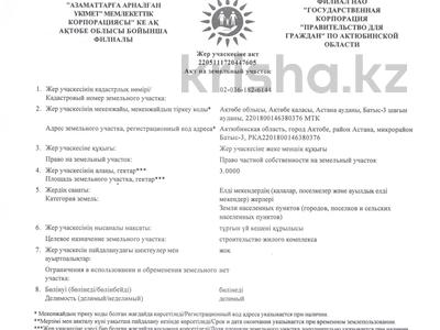 Участок · 3 га, Актобе за 195 млн 〒