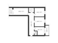 3-комнатная квартира · 89.4 м² · 2/6 этаж, Саина 36а за 47 млн ₸ в Кокшетау — фото 5