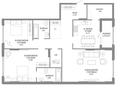 3-комнатная квартира · 123.82 м², А 32 2Б за ~ 113.4 млн ₸ в Астане, Сарайшык р-н — фото 3