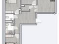 3-бөлмелі пәтер · 80.4 м² · 5 қабат, Е-36 6, бағасы: 66 млн ₸ в Астане, Нура р-н — фото 35