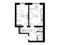 1-комнатная квартира · 54.62 м², 160 квартал, 32-ая улица за ~ 15.8 млн 〒 в Туркестане — фото 3