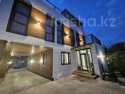 Отдельный дом · 4 комнаты · 300 м² · 6 сот., мкр Таусамалы, Территория ПКСТ Мамыр-кар, 3 3 — Джандосова яссаю за 400 млн 〒 в Алматы, Наурызбайский р-н