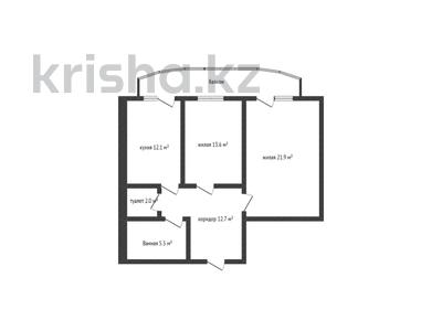 2-комнатная квартира, 67.8 м², 6/9 этаж, Авангард 3 39Б за 26 млн 〒 в Атырау, мкр Авангард-3
