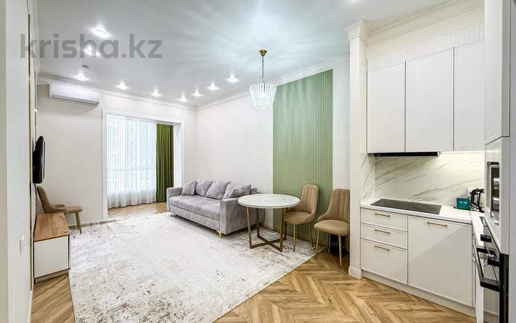 2-комнатная квартира · 70 м² · 9/20 этаж, Гагарина за 76 млн ₸ в Алматы, Бостандыкский р-н — фото 2