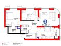 3-комнатная квартира · 94 м² · 3 этаж, Кунаева за ~ 126.3 млн ₸ в Шымкенте, Аль-Фарабийский р-н