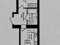 2-бөлмелі пәтер · 48.11 м² · 10/12 қабат, Улы Дала — Пересечение пр. улы дала и ул. Казыбек би, бағасы: 29 млн ₸ в Астане, Нура р-н — фото 2