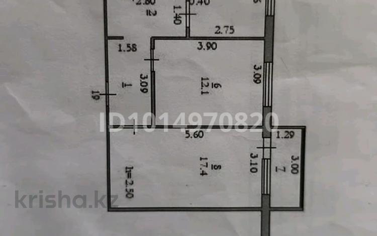 2-комнатная квартира · 51.8 м² · 5/9 этаж, Старый город, Шернияза 16 — В шаговой доступности вокзал центральный рынок за 20 млн ₸ в Актобе — фото 2
